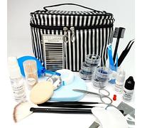 Mini Kit XXL Lashes pour extensions de cils, équipement initial pour les stylistes débutants avec des produits de qualité et un manuel, Kit de démarrage pour eyelash extensions