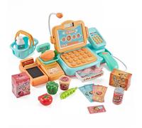 Mini Kits De Caisse Enregistreuse De Supermarché Électronique, Jouets Pour Enfants, Jeu De Caisse