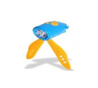 Mini - Klaxon Eclairage Pour Trottinette - Bleu/Orange