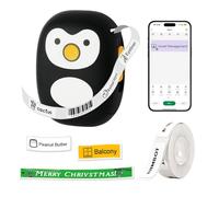 Mini Label Maker Bluetooth Machine: Wireless Small Label Makers with Tape - Portable Thermal Labeler Works with Tablet Phone - Easy to Use for Office Home Organization