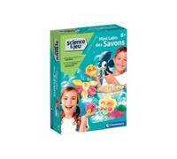 Mini Laboratoire des savons, Science - kit Fabrication, Creation DIY - savons Colores et parfumes - Set Jeu educatif créatif et 1 Carte