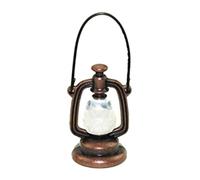 Mini Lampe À Huile Rétro En Cuivre, Accessoires De Maison De Poupée Miniatures, Mini Lampe De Jardin, 1/12