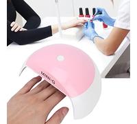 Mini Lampe à Ongles 48W, Lampe à Ongles UV LED, Séchage Intelligent de Gel de Vernis à Ongles à Synchronisation de Détection UV LED Nail Art Light Machine Sèche-ongles pour Vernis à Gel Manucure Lumiè