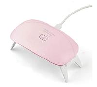 Mini lampe à ongles LED, chargeur USB, sèche-ongles portable pliable, de polymérisation rapide for vernis en gel avec 2 réglages minuterie for tous les