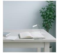 Mini Lampe à pince LED, à piles, blanc