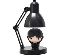 Mini Lampe avec Figurine Mercredi 10Cm, Noir
