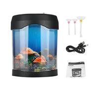 Mini Lampe de Bureau LED à Changement de Couleur pour Aquarium, Vue Claire sur Le Poisson, Alimentée par USB, pour Bureaux, Chambres à Coucher,