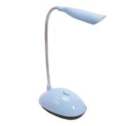 Mini lampe de bureau LED alimentée par piles, rotation à 360 degrés, col de cygne réglable, protection des yeux, veilleuse de lecture, lampe de bureau LED alimentée par piles
