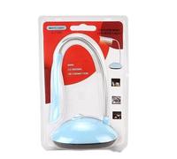 Mini lampe de bureau LED alimentée par piles, rotation à 360 degrés, col de cygne réglable, protection des yeux, veilleuse de lecture, lampe de bureau LED alimentée par piles