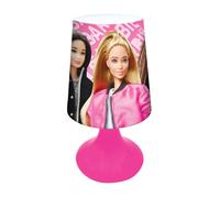 Lexibook Lampe de chevet mini et veilleuse Barbie MLT10BB sans fil Rose