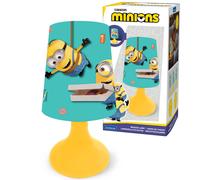 Lexibook Mini lampe de chevet et veilleuse sans fil – Moi, moche et méchant MLT10DES Bleu/jaune