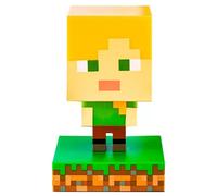 Mini lampe de nuit amusante pixélisée Minecraft Alex Icon Light