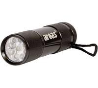 Mini lampe de poche Arcas Alu 9 LED LED à pile(s) 65 g