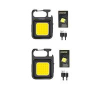 Mini Lampe De Poche Led 1800lm,Lampe De Travail,Lampe De Poche Portable,Porte-Clés,Rechargeable Par Usb,Pour Camping En Plein Air,Petit Tire-Bouchon.Blanc Chaud.1500lm (2.5-4hours)