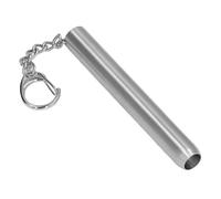 Mini lampe de poche LED 500lm 304 portable en acier inoxydable avec mousqueton pour l'évaluation des bijoux d'aventure en plein air