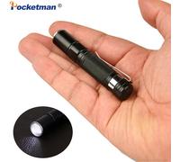 Mini lampe de poche LED portable pour le camping et la chasse, stylo étanche, torche de poche, lanterne injuste, batterie AAA, 2000lm ""Nipseyteko