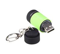 Mini Lampe De Poche Porte-CléS, LumièRe Led Rechargeable, éTanche, Lampe De Poche