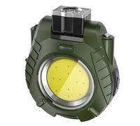 Mini lampe de travail LED avec support pliable à 180°, rechargeable USB-C, étanche, pour réparation et entretien de voiture