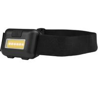 Mini Lampe Frontale Pour Enfant Avec 40 Lampes Led Cob Avec Luminosité 110 Lm, 15 M Et 3 Modes De Lumière, Couleur Noire