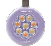 Mini lampe LED Nanlite Cookie (lavande) | ✅Livraison gratuite à partir de 100 €