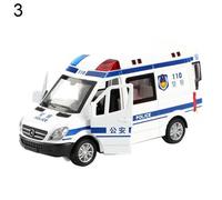Mini Lampe Sonore En Métal, Jouet Pour Enfants, Voiture De Police, Ambulance, Jouet Pour Améliorer La Reconnaissance, Capacité De Manipulation Des Couleurs