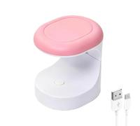 Mini lampe UV - 16 W LED à durcissement rapide pour manucure, lampe à ongles en gel | Lampe-à polymériser douce sans brûlure pour les femmes passionnées, les professionnels, le bureau, la maison, le S
