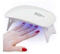 Mini lampe UV LED 6 W 6 lumières USB portable pour ongles en gel - Lampe à ongles professionnelle avec minuterie, capteur automat344