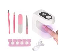 Mini Lampe Uv Ongles, Lampe Led Mini Séchoir Ongles,2 Modes Minuterie 30s/60s, Séchage Ultra Rapide Professionnel,Sans Fil Et Portable, Pour Ongle En Gel,Outils De Nail Art,Voyage, Rechargeable