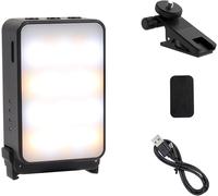 Mini Lampe Vidéo,Lumière Selfie Pour Appareil Photo,Téléphone,Gopro,Dji Action,Ordinateur Portable,Etc.