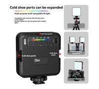 Mini lampes vidéo RVB pour photographie, éclairage de remplissage pour selfie, pour studio photo, électronique grand public