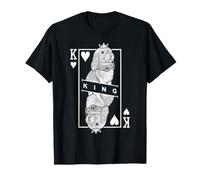 Mini Lapin Lapin Roi de cœurs Amusant Pop Art T-Shirt