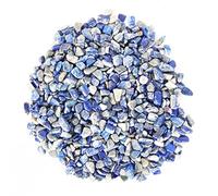 Mini Lapis Lazuli Pierres polies de Cristal, 500 g Pierre Lapis Lazuli Naturel, Chips écrasé Pierre Guérison Reiki Cristal Bijoux Décoration de la Maison