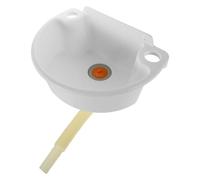 Mini Lavabo Mural en Plastique Blanc, Bassin Compact pour Petites Salles