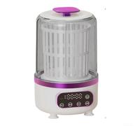 Mini lave-glace pliable 2,5 l Design compact Violet | Désinfectant à la lumière bleue, élimine les microbes, lavage hygiénique pour sous-vêtements et chaussettes