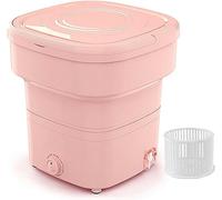 伟 祥 Mini lave-linge pliable portable avec panier de vidange, type divisé, grande capacité de 18 L pour famille, camping, dortoirs et autres environnements