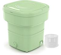 伟 祥 Mini lave-linge pliable portable avec panier de vidange, type divisé, grande capacité de 18 L pour famille, camping, dortoirs et autres environnements