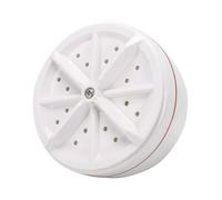 Mini Lave-linge Portable en Abs, Compact pour Voyages et Usage Domestique | Blanc, Économie D’énergie et Usage Sûr, Adapté aux Robes et T-shirts, pour Location ou Déplacements