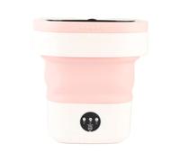 Mini lave-seau Portable pliable, Machine à laver, tuyau de Drainage sec à rotation douce, 100-240V, pour usage domestique, dortoir (EU-Stecker 100-240 V)