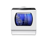 Mini Lave-Vaisselle 4 Couverts Réservoir 5.2L Blanc