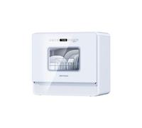 Mini Lave-Vaisselle 5 Couverts, Sans Raccordement, Sel Adoucisseur, 7+2 Programmes Blanc