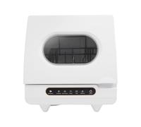 Mini lave-vaisselle, 800 W, avec 2 modes de rinçage, 5 fonctions, 45 x 45 x 38 cm, jet d'eau rotatif à 360 °, pour appartements