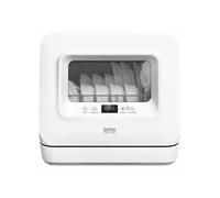 Kitchen Move Mini lave-vaisselle compact WASH CLEAN 3 couverts silencieux, réservoir d'eau