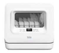 Mini lave vaisselle compact WASHCLEAN Blanc Plastique 7.5L Blanc G