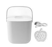 Mini Lave-Vaisselle, Mini Lave-Vaisselle 18 W 8,5 V 2 A 2000 MAh, Lave-Vaisselle Portable pour Vaisselle, Fruits et Légumes (WHITE)