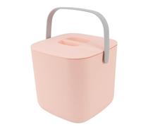 Mini Lave-vaisselle, Opération Facile, Rechargeable par USB, étanche IP67, 18 W, avec Seau pour la Cuisine (Rose)