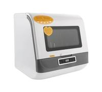 Mini lave-vaisselle, plan de travail, couvercle rabattable, capacité de lave-vaisselle 4 à 6 ensembles (12 à 20 pièces), plusieurs modes de nettoyage