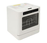 Mini lave-vaisselle, portable, 800 W, avec 4 programmes de nettoyage, avec fonction de séchage, contrôle tactile, pour camping-cars, appartements