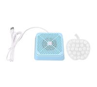 Mini lave-vaisselle ultrasonique dans l'évier, lavabo à vaisselle machine à laver USB Dish Washing Machine Nettoyer outils de lavage pour les légumes de fruits à vaisselle (Bleu)