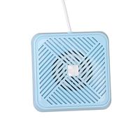 Mini lave-vaisselle USB, Lave-vaisselle portable avec ventouse en silicone, machine à laver pour électrolyse à ultrasons pour fournitures de cuisine domestique dans l'évier (bleu)