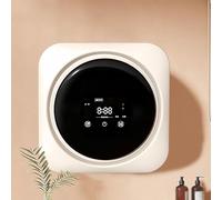 Mini laveuse portable - 1 laveuse et sécheuse combinaison 2 intégration pour chaussettes et lingerie - Idéal pour appartement, camping, voyage, design mural